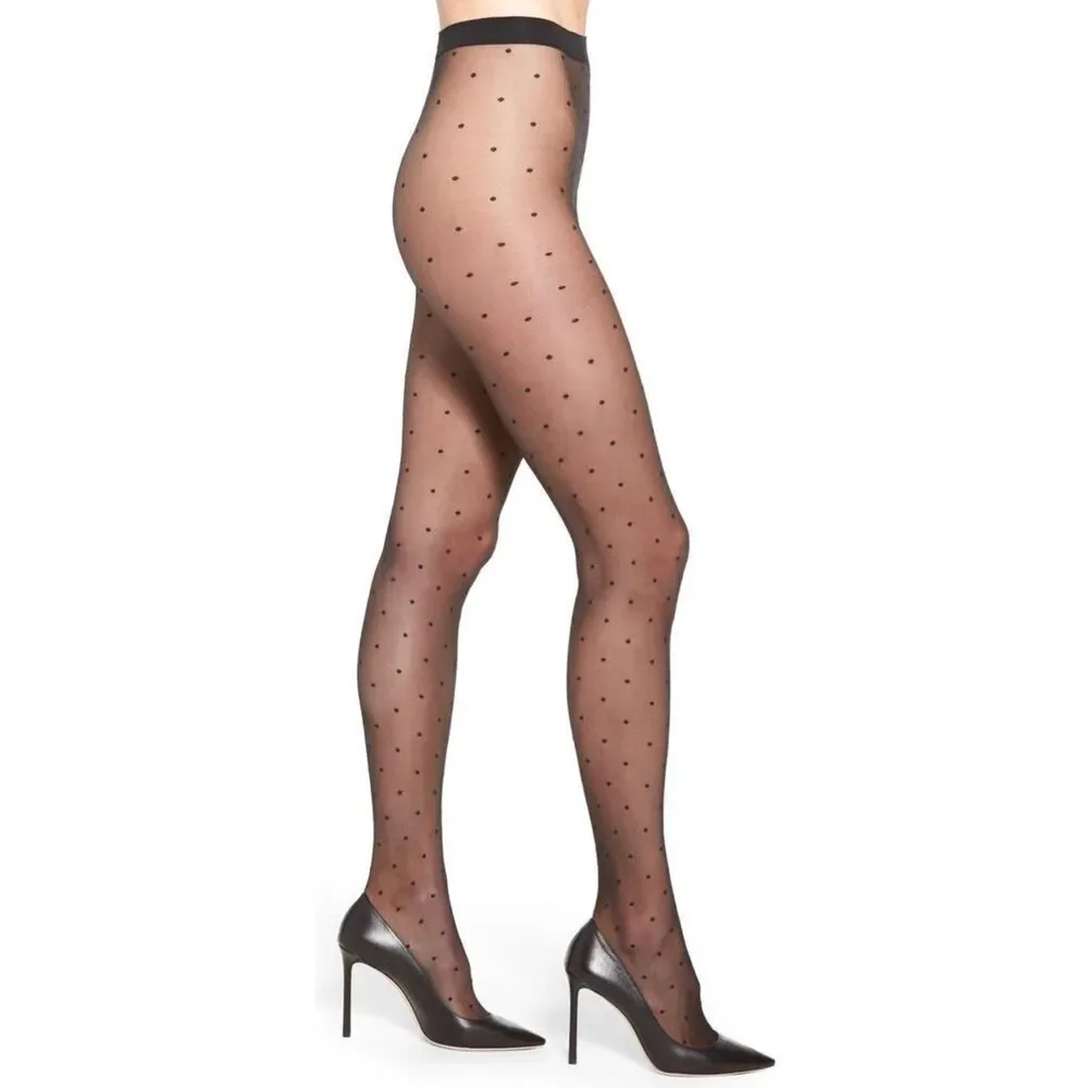 Polka dot pantyhose tights stockings